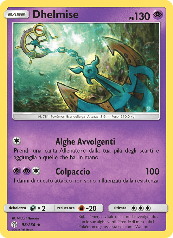 Dhelmise, carta 98 di Eclissi Cosmica