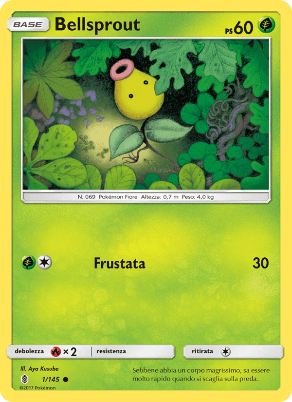 Bellsprout, carta 1 di Guardiani Nascenti