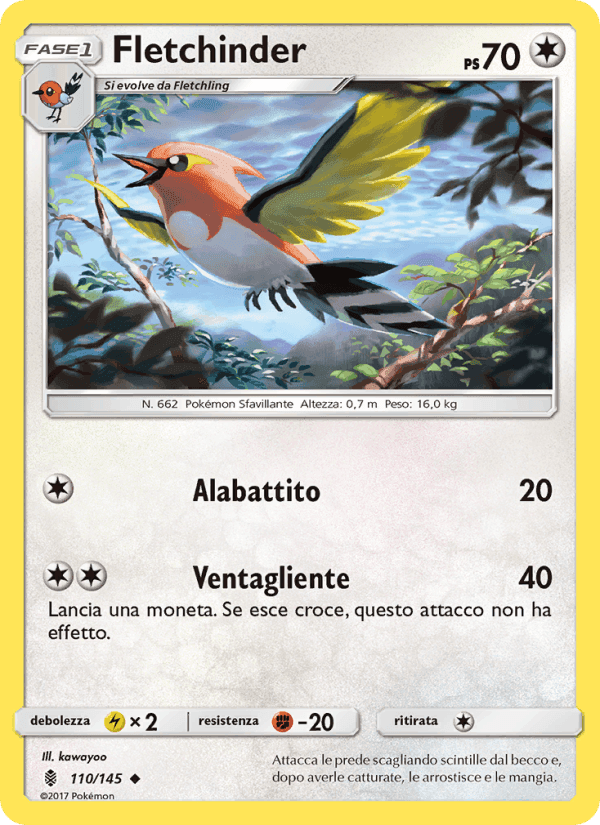 Fletchinder, carta 110 de Guardiani Nascenti
