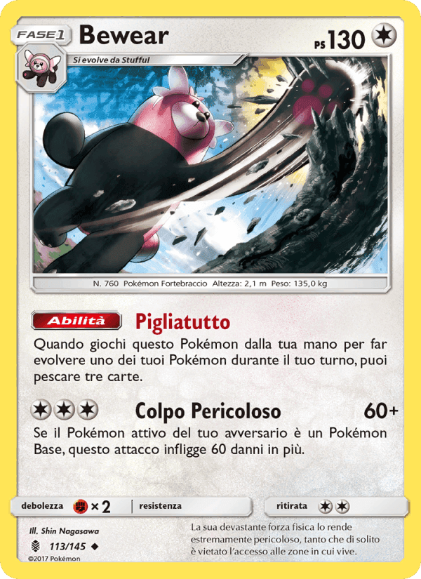 Bewear, carta 113 de Guardiani Nascenti