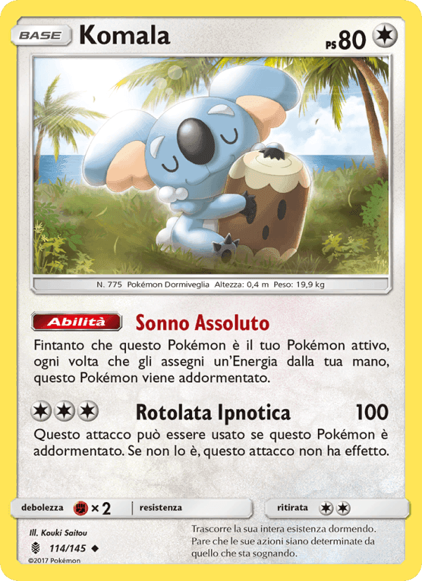 Komala, card 114 from Guardiani Nascenti