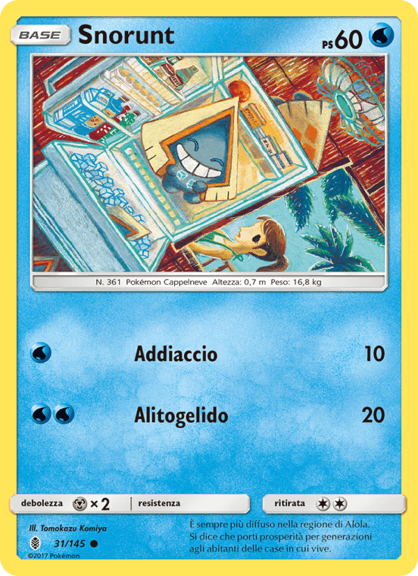 Snorunt, carta 31 di Guardiani Nascenti