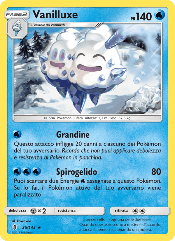 Vanilluxe, carta 35 di Guardiani Nascenti