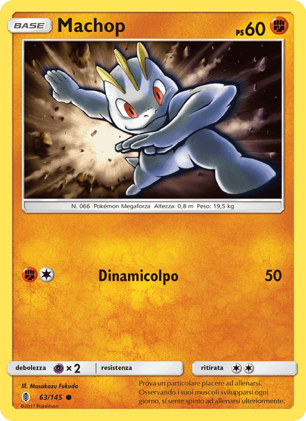 Guardiani Nascenti の 63 番、Machop