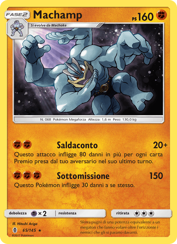 Machamp, carta 65 di Guardiani Nascenti