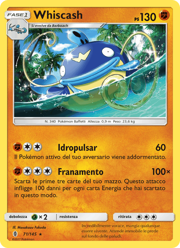 Whiscash, carta 71 di Guardiani Nascenti
