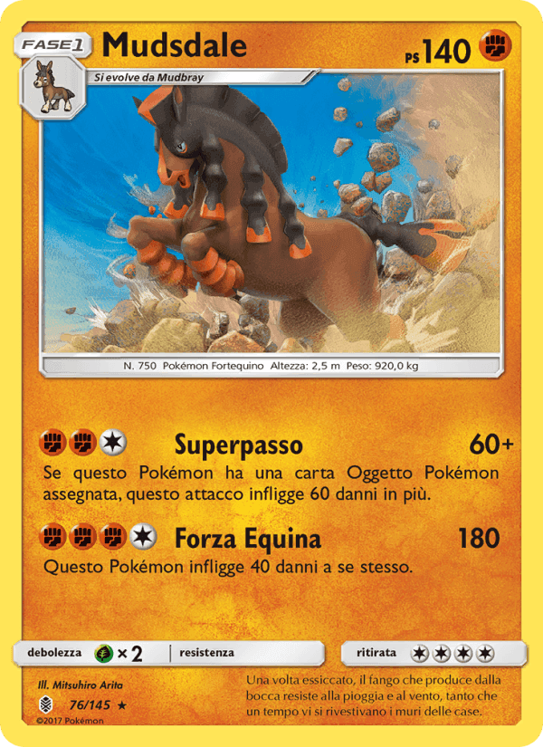 Mudsdale, carta 76 di Guardiani Nascenti