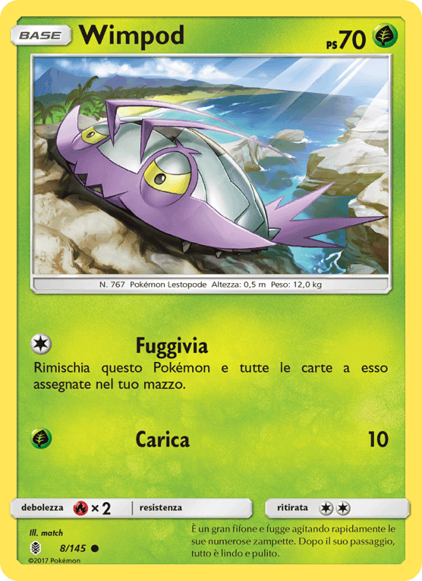 Wimpod, carta 8 di Guardiani Nascenti