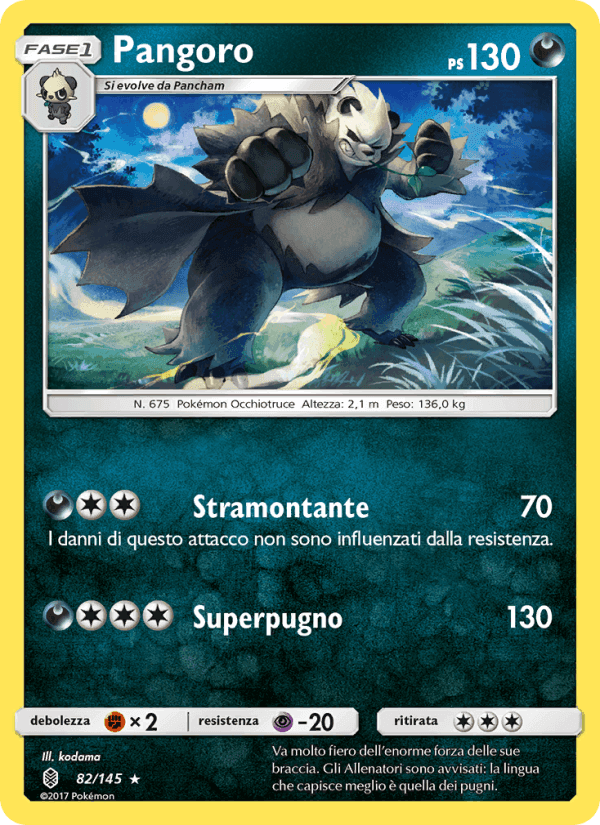 Pangoro, carta 82 di Guardiani Nascenti