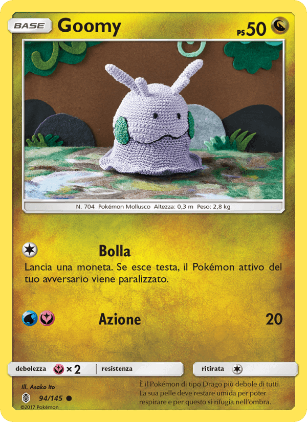 Goomy, carte 94 de Guardiani Nascenti