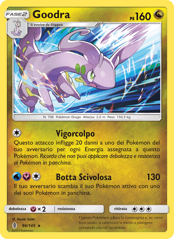 Goodra, card 96 from Guardiani Nascenti