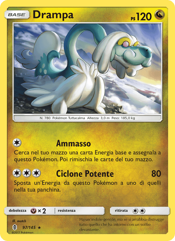 Drampa, carte 97 de Guardiani Nascenti