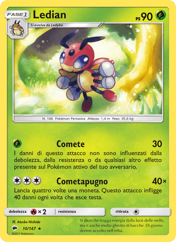 Ledian, carta 10 di Ombre Infuocate