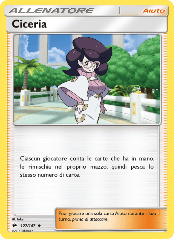 Ciceria, carta 127 di Ombre Infuocate