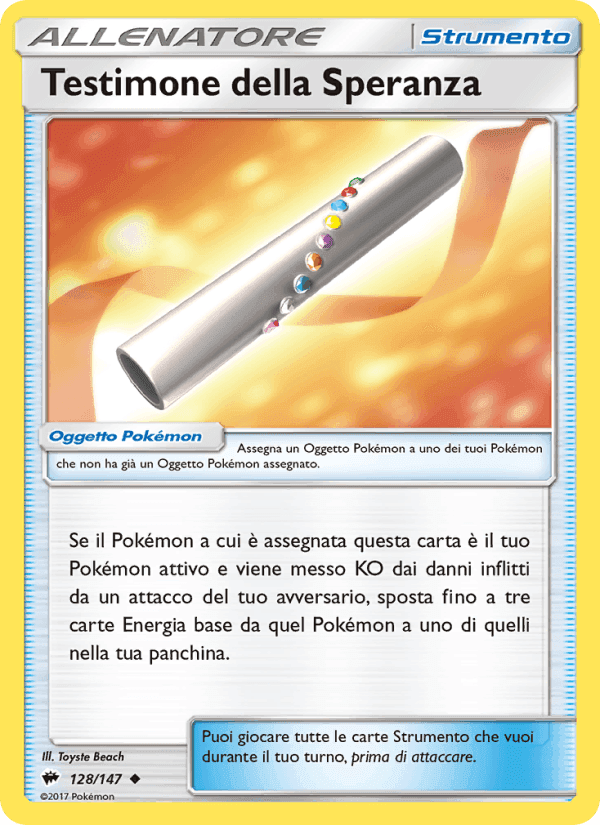 Testimone della Speranza, carta 128 di Ombre Infuocate