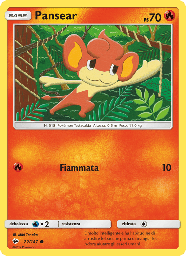 Pansear, carta 22 di Ombre Infuocate