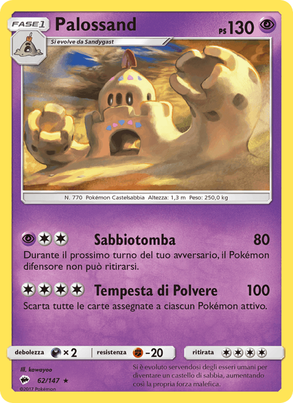 Palossand, carta 62 di Ombre Infuocate