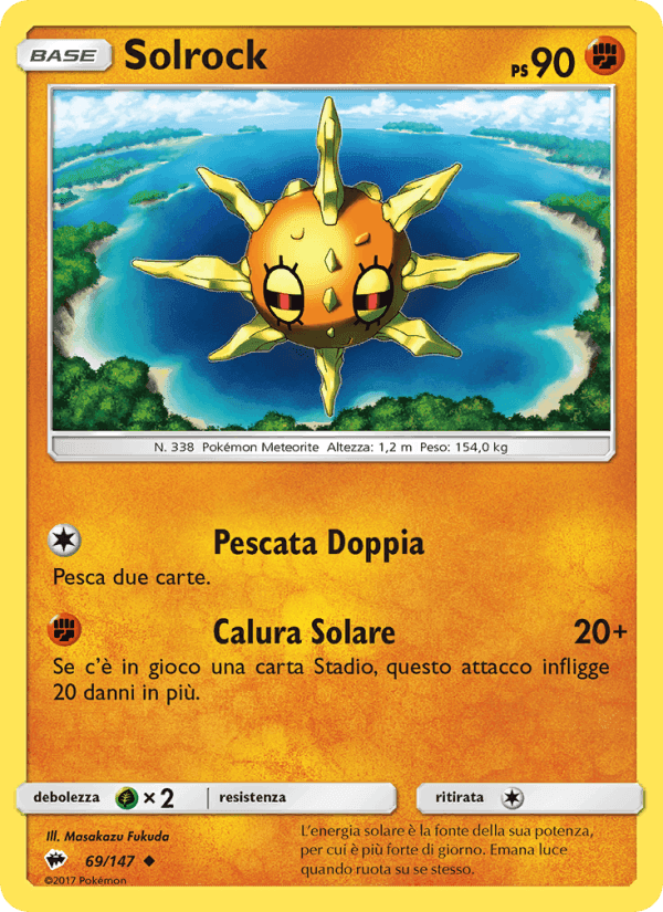 Solrock, carta 69 di Ombre Infuocate