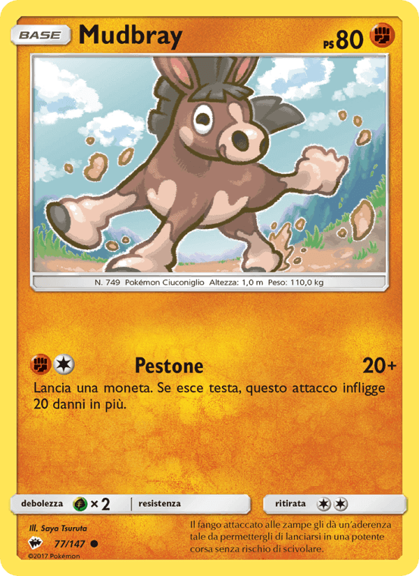 Mudbray, carta 77 di Ombre Infuocate