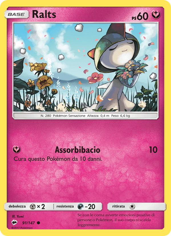 Ombre Infuocate の 91 番、Ralts