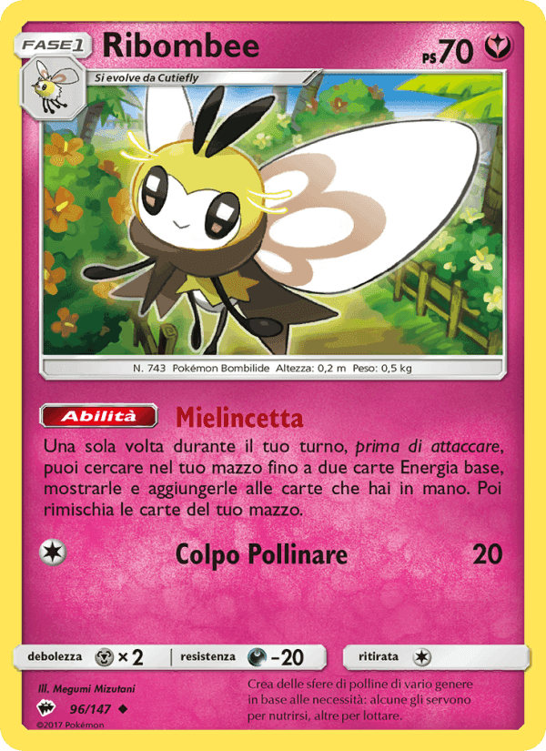Ribombee, carta 96 di Ombre Infuocate