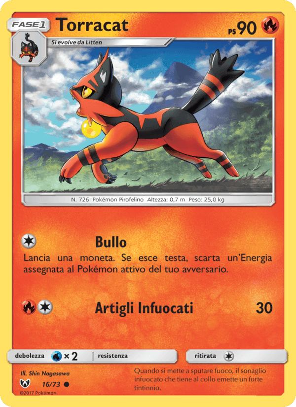Torracat, carta 16 di Leggende Iridescenti
