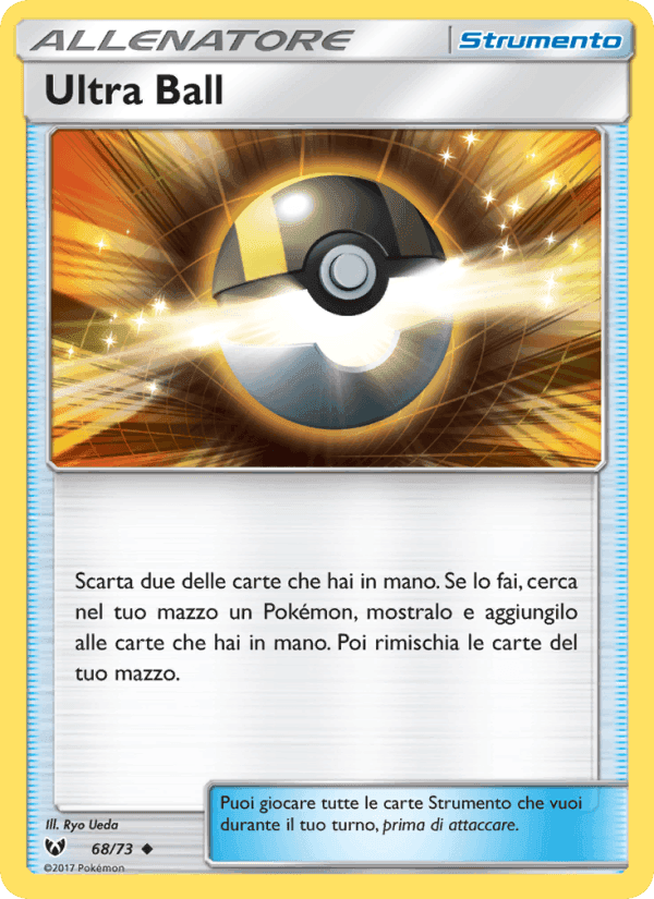 Ultra Ball, carta 68 di Leggende Iridescenti