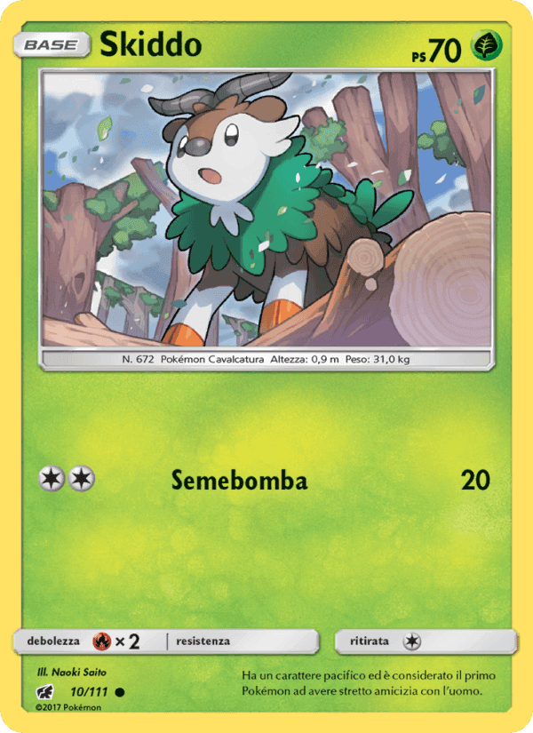 Skiddo, carta 10 di Invasione Scarlatta