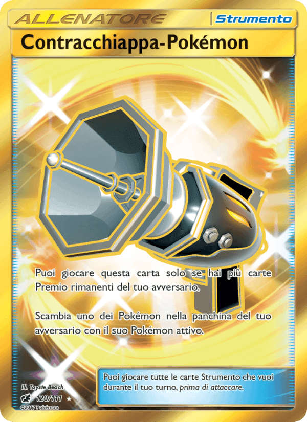 Contracchiappa-Pokémon, carte 120 de Invasione Scarlatta