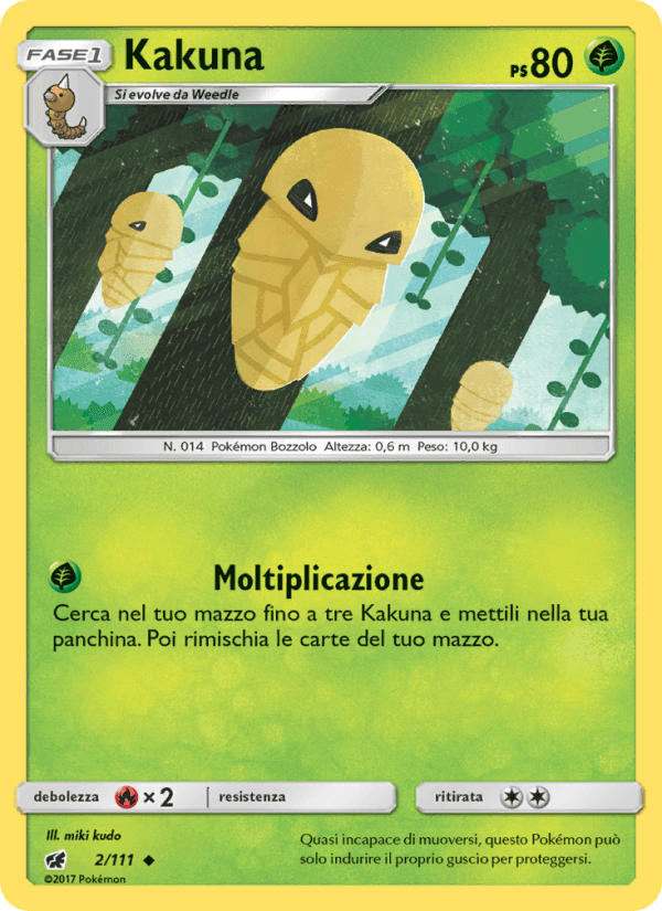 Kakuna, carta 2 di Invasione Scarlatta