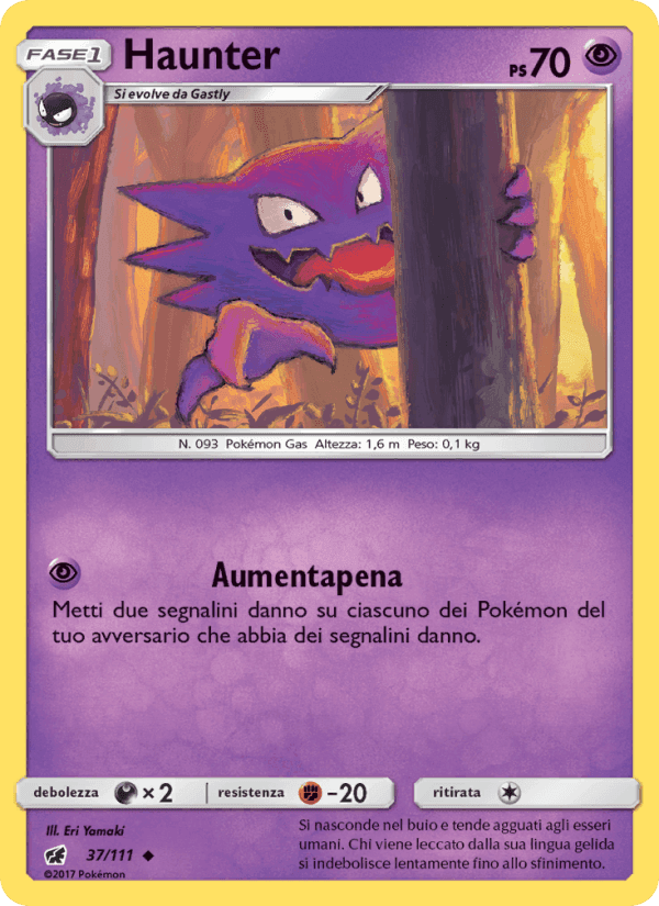 Haunter, carta 37 de Invasione Scarlatta