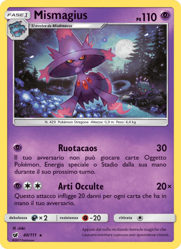 Mismagius, carta 40 di Invasione Scarlatta