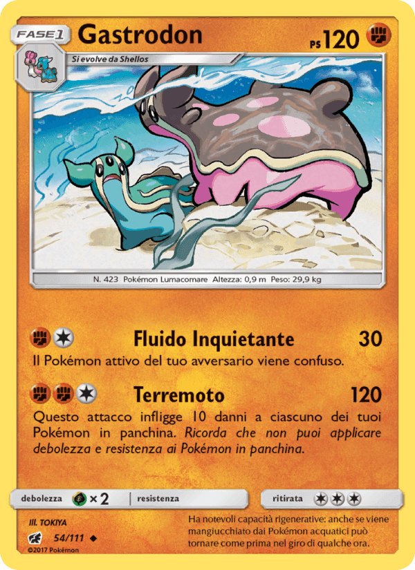 Gastrodon, carta 54 de Invasione Scarlatta