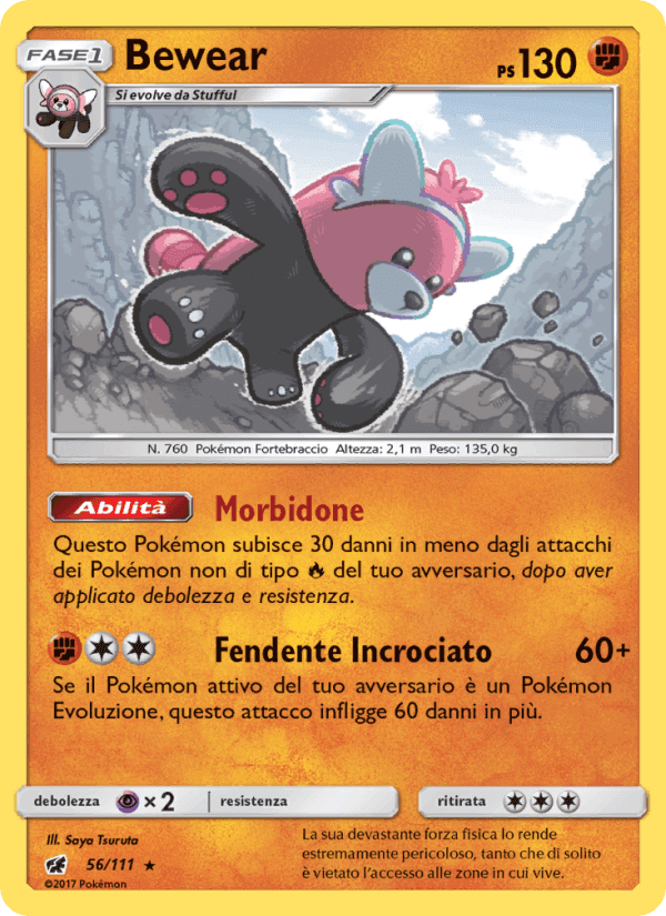 Bewear, carta 56 di Invasione Scarlatta