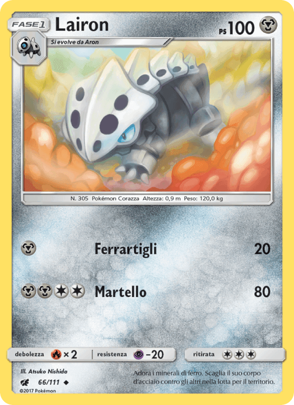 Lairon, card 66 from Invasione Scarlatta