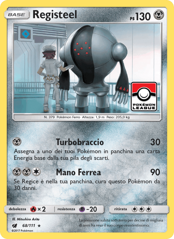 Registeel, carta 68 di Invasione Scarlatta