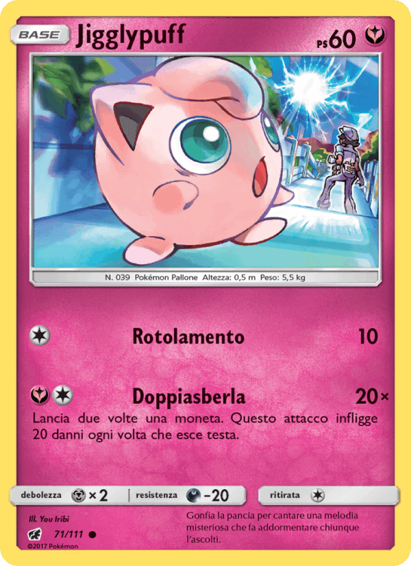 Jigglypuff, carta 71 di Invasione Scarlatta