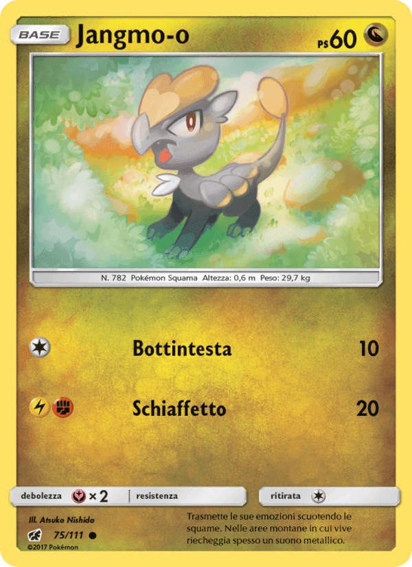 Jangmo-o, carte 75 de Invasione Scarlatta