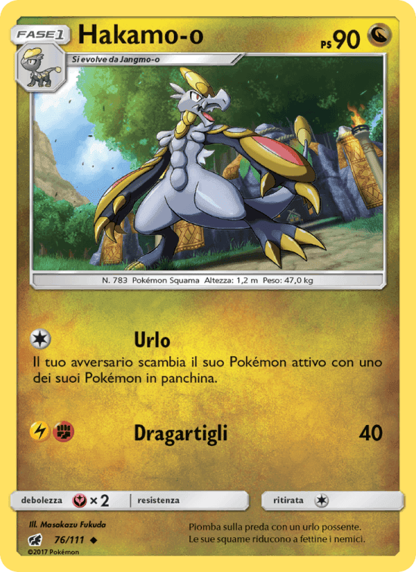 Hakamo-o, card 76 from Invasione Scarlatta