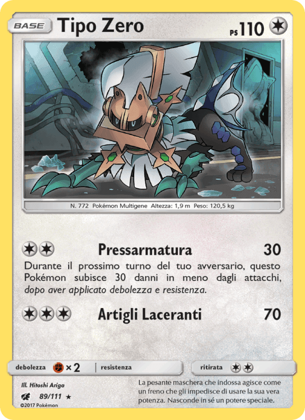 Tipo Zero, card 89 from Invasione Scarlatta