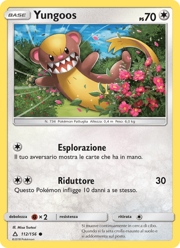 Yungoos, carta 112 di Ultraprisma