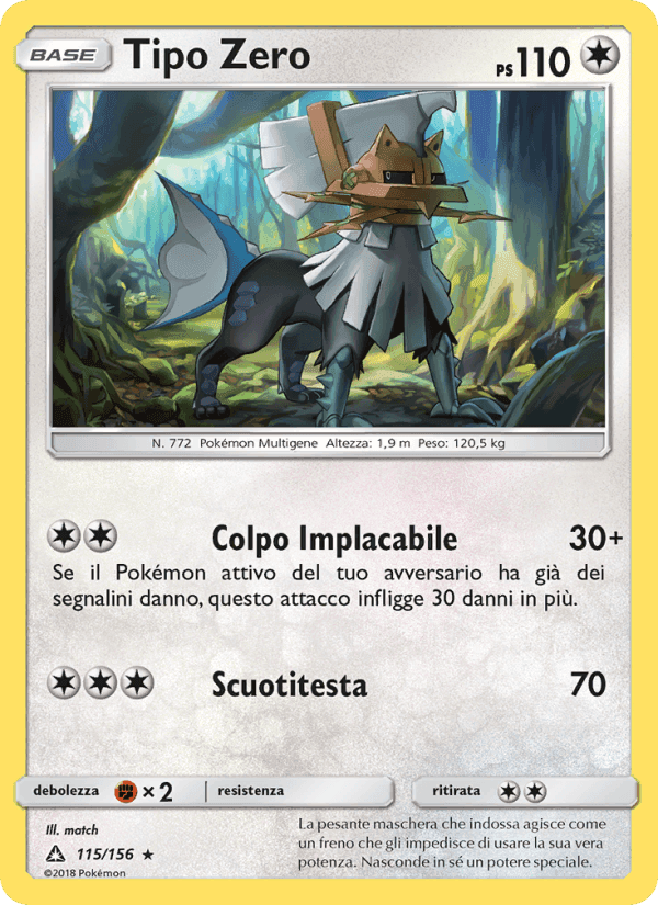 Tipo Zero, carta 115 di Ultraprisma