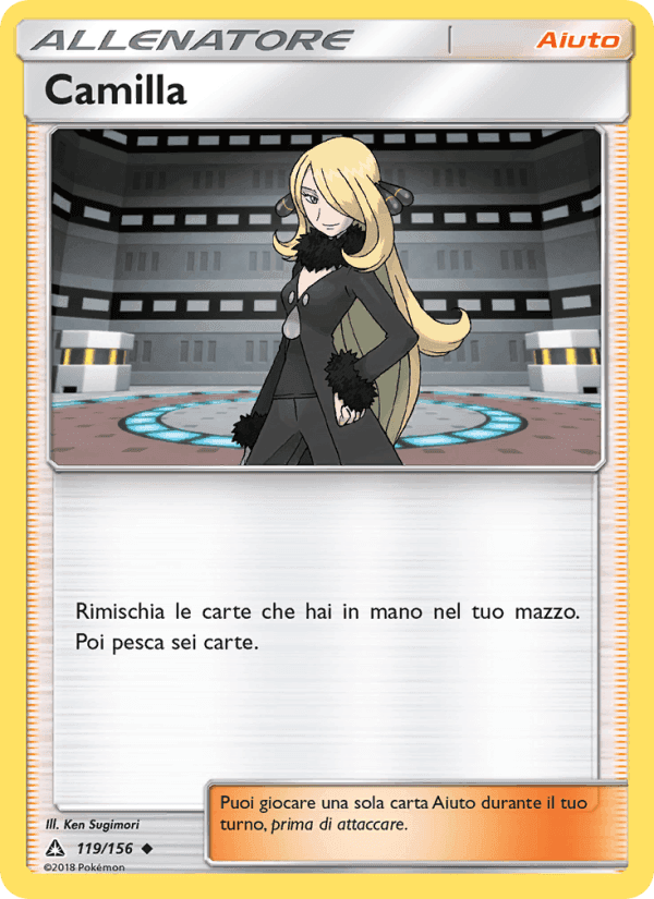 Camilla, carta 119 di Ultraprisma