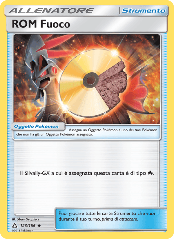 ROM Fuoco, carta 123 di Ultraprisma