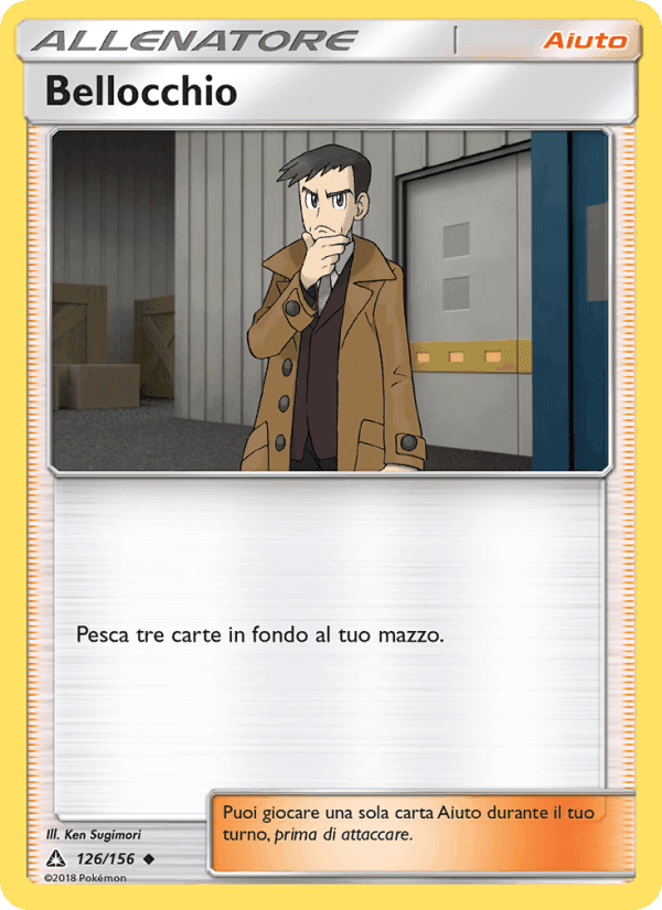 Bellocchio, carta 126 di Ultraprisma