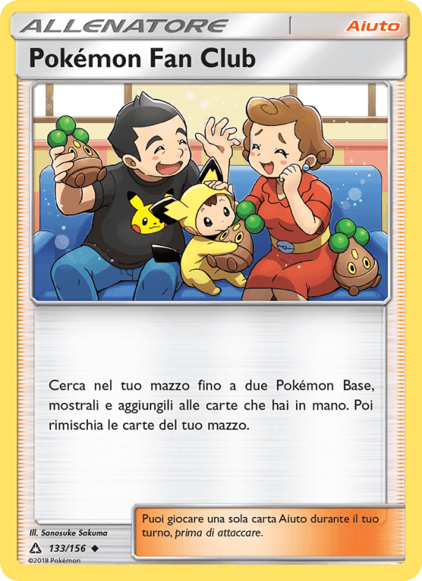 Pokémon Fan Club, card 133 from Ultraprisma