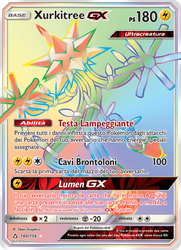 Xurkitree GX, carta 160 di Ultraprisma