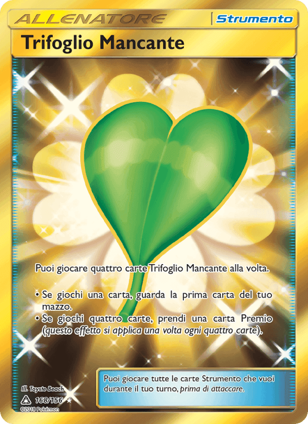 Trifoglio Mancante, carta 168 de Ultraprisma