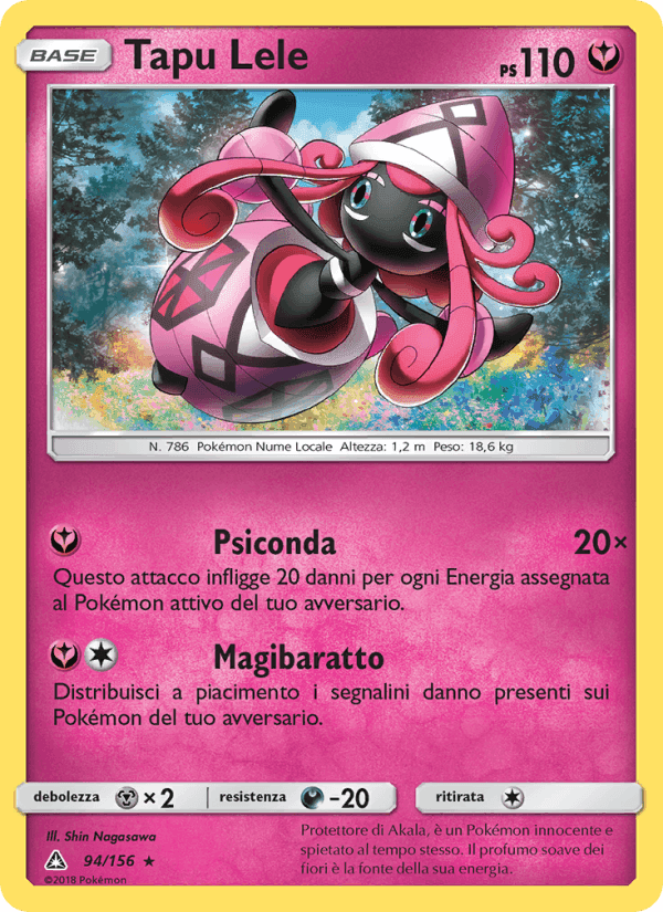 Tapu Lele, carta 94 di Ultraprisma