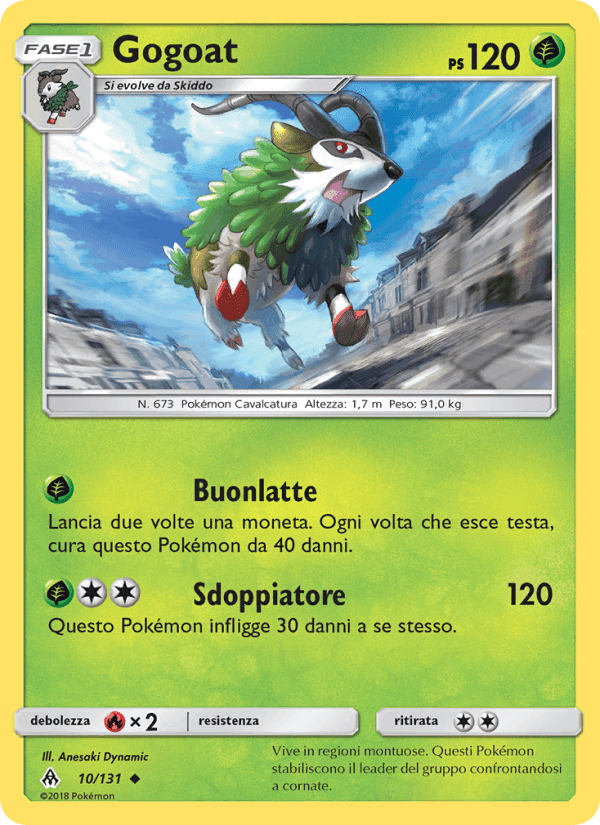 Gogoat, carta 10 di Apocalisse Di Luce